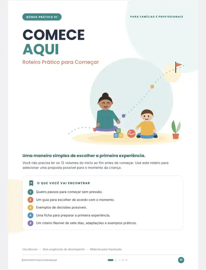Bônus 1 — Comece Aqui: Rota Prática de Início