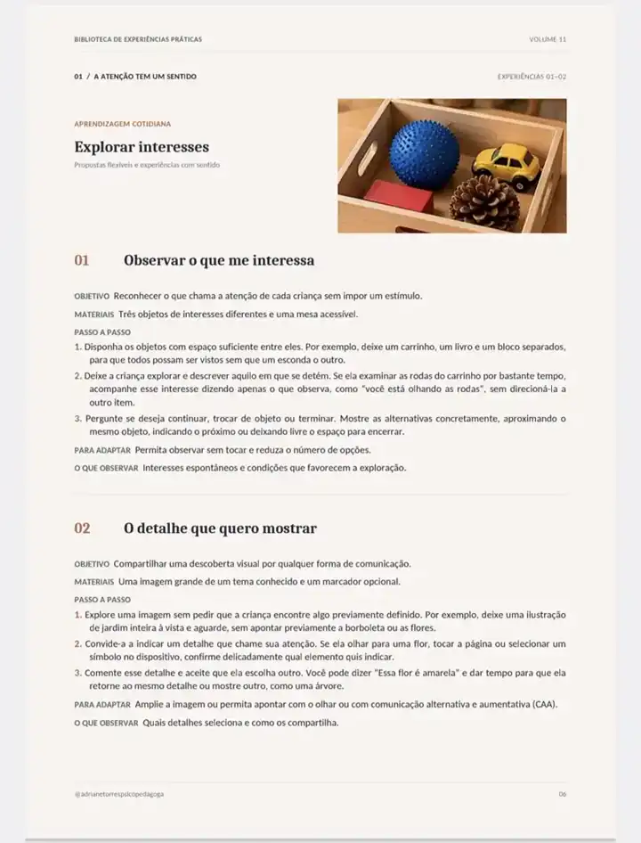 Página do Volume 11 — Aprendo do meu jeito